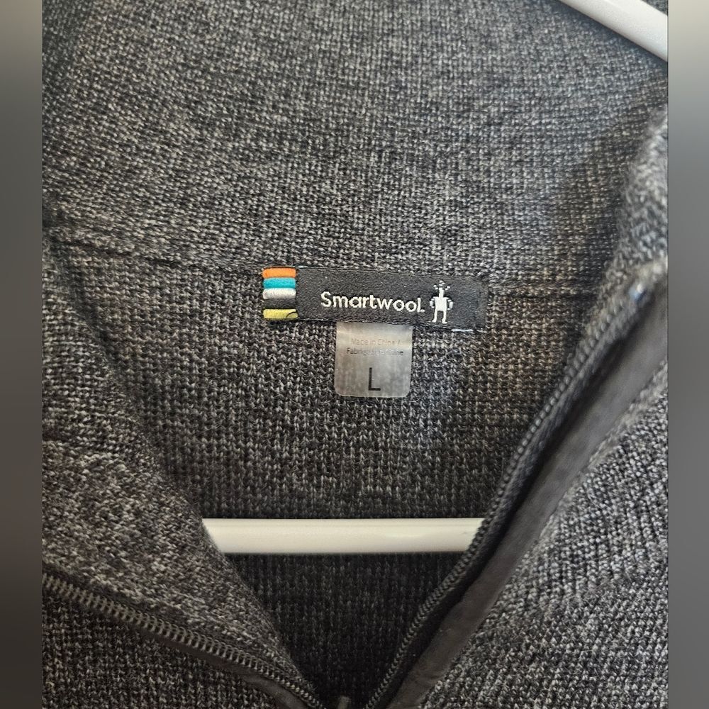 Mens Grey Smartwool Jacket - Picture 2 of 5